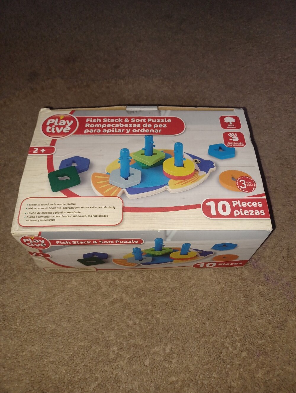 Fish Stack & Sort Puzzle - Multicolor